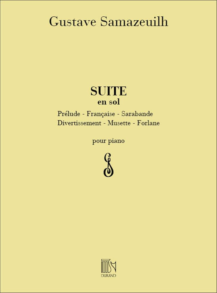Suite En Sol Piano